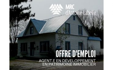 Emploi : Chargé.e de projet | Agent.e en développement en patrimoine immobilier/Limite 29 janvier