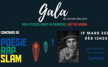 Gala de remise des prix d’excellence en français Gaston-Miron